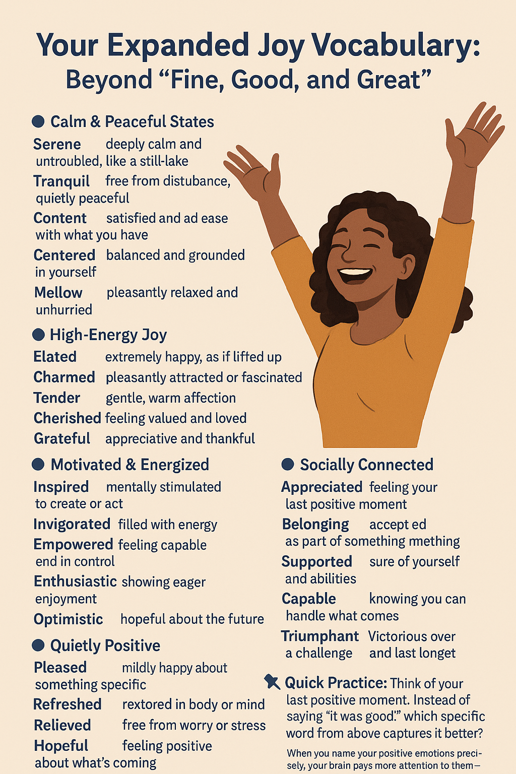 joy vocabulary