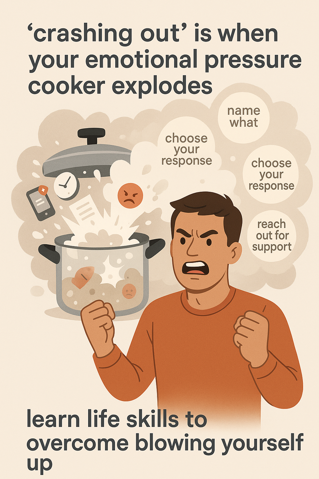 life skills to help overcome crashing out