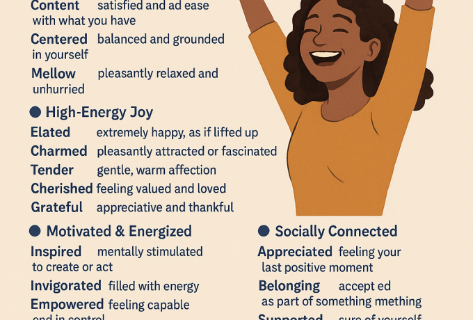 joy vocabulary